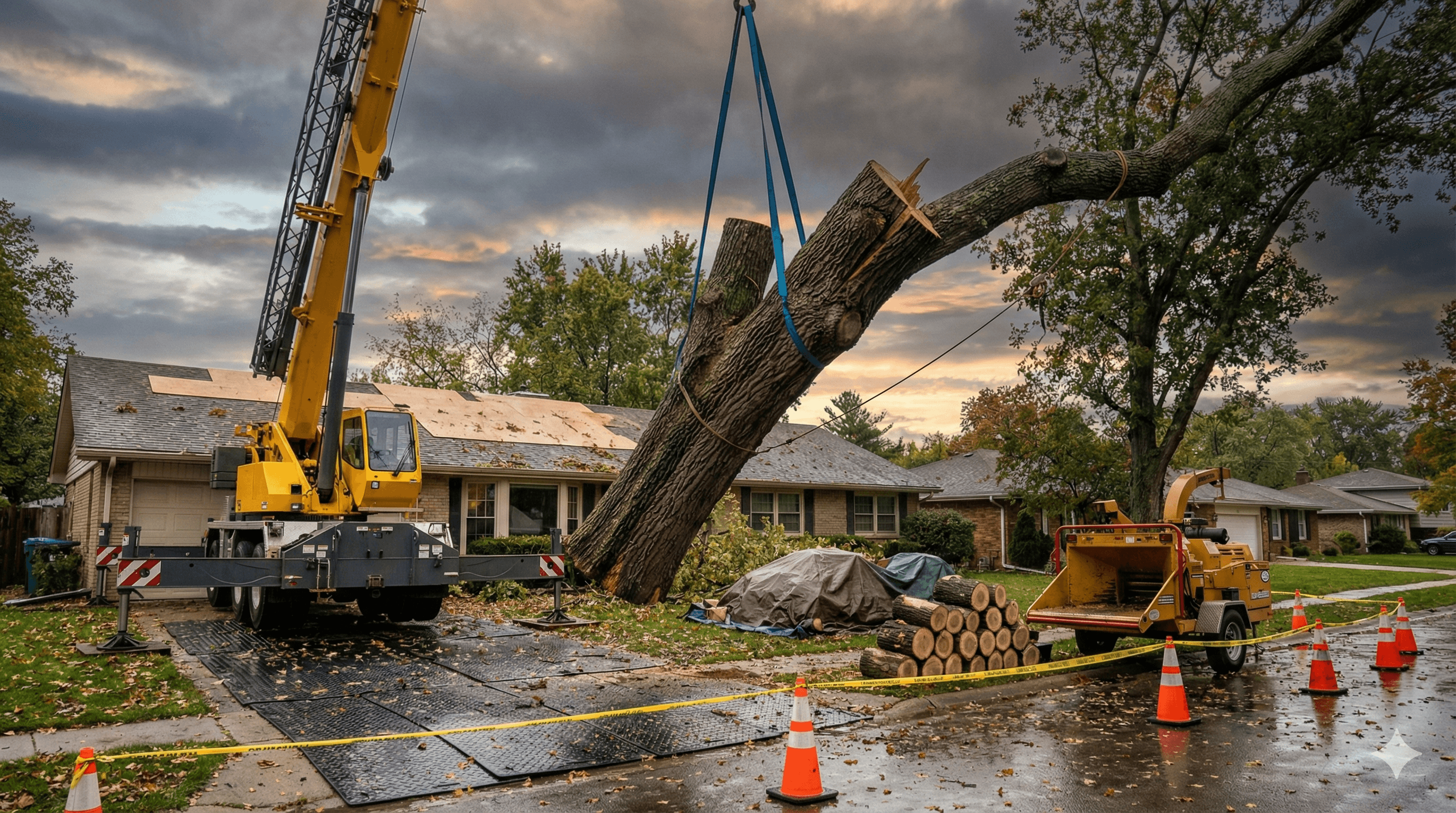 Tree service work